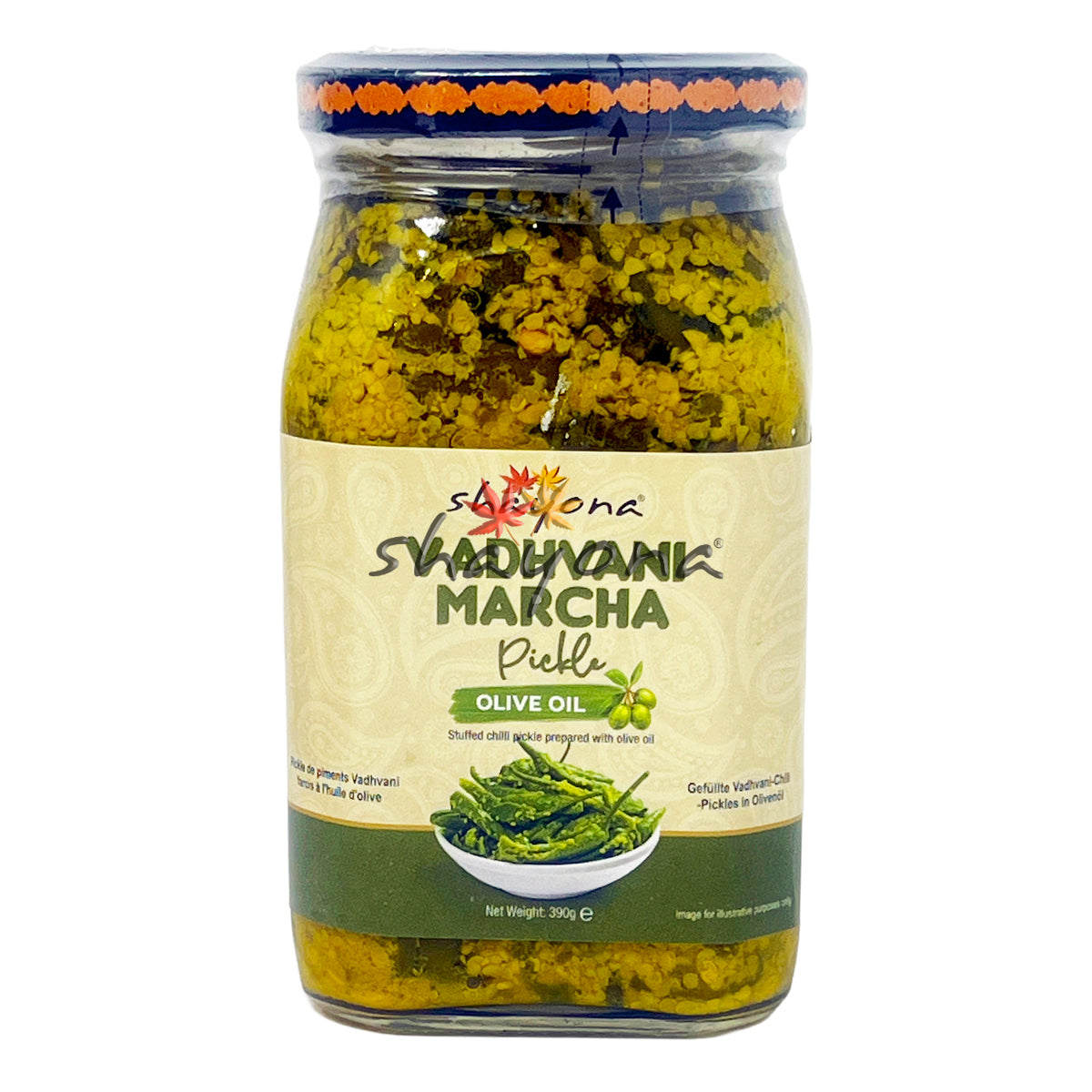 Shayona Vadhvani Marcha Pickle Olive Oil