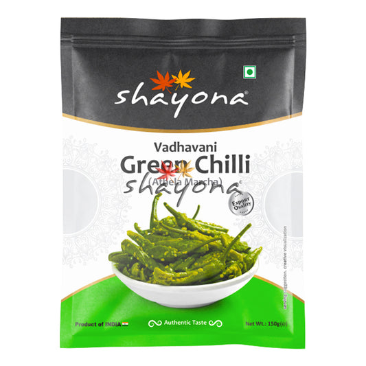 Shayona Vadhavani Green Chilli