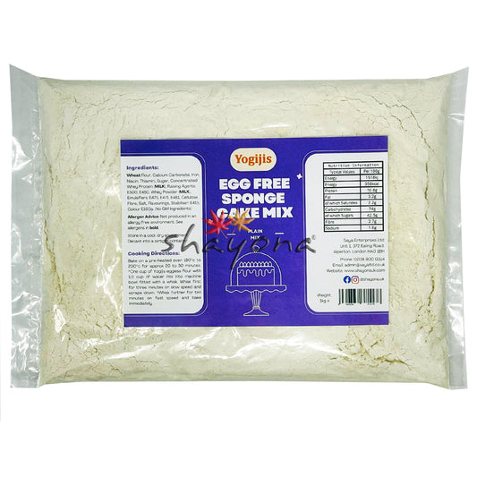 Yogiji's Vanilla Sponge Cake Mix