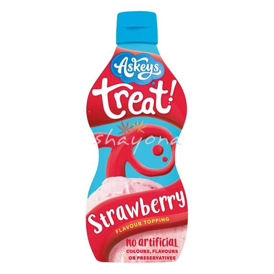 Askeys Treat Strawberry Topping - Shayona UK