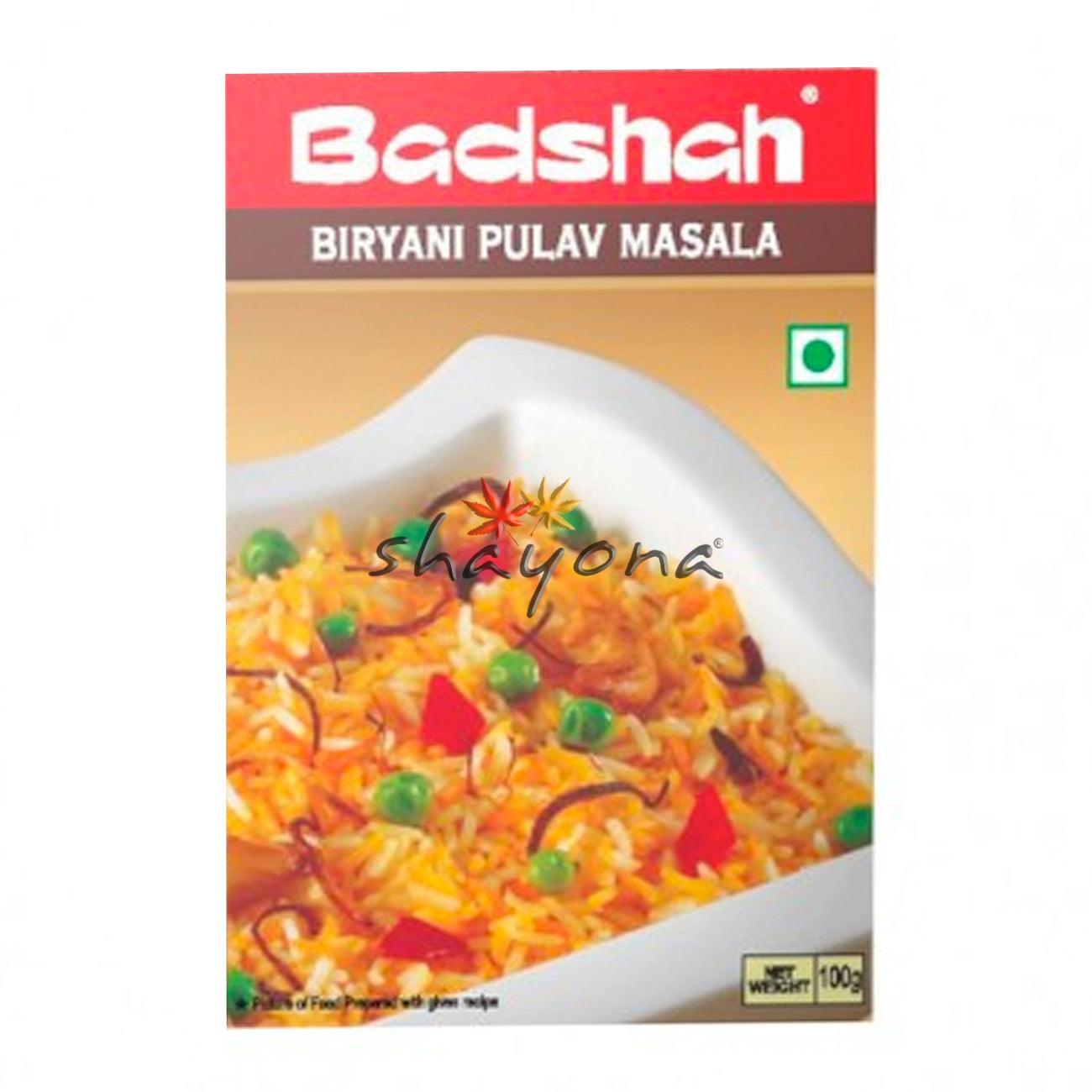 Badshah Biryani Pulav Masala - Shayona UK