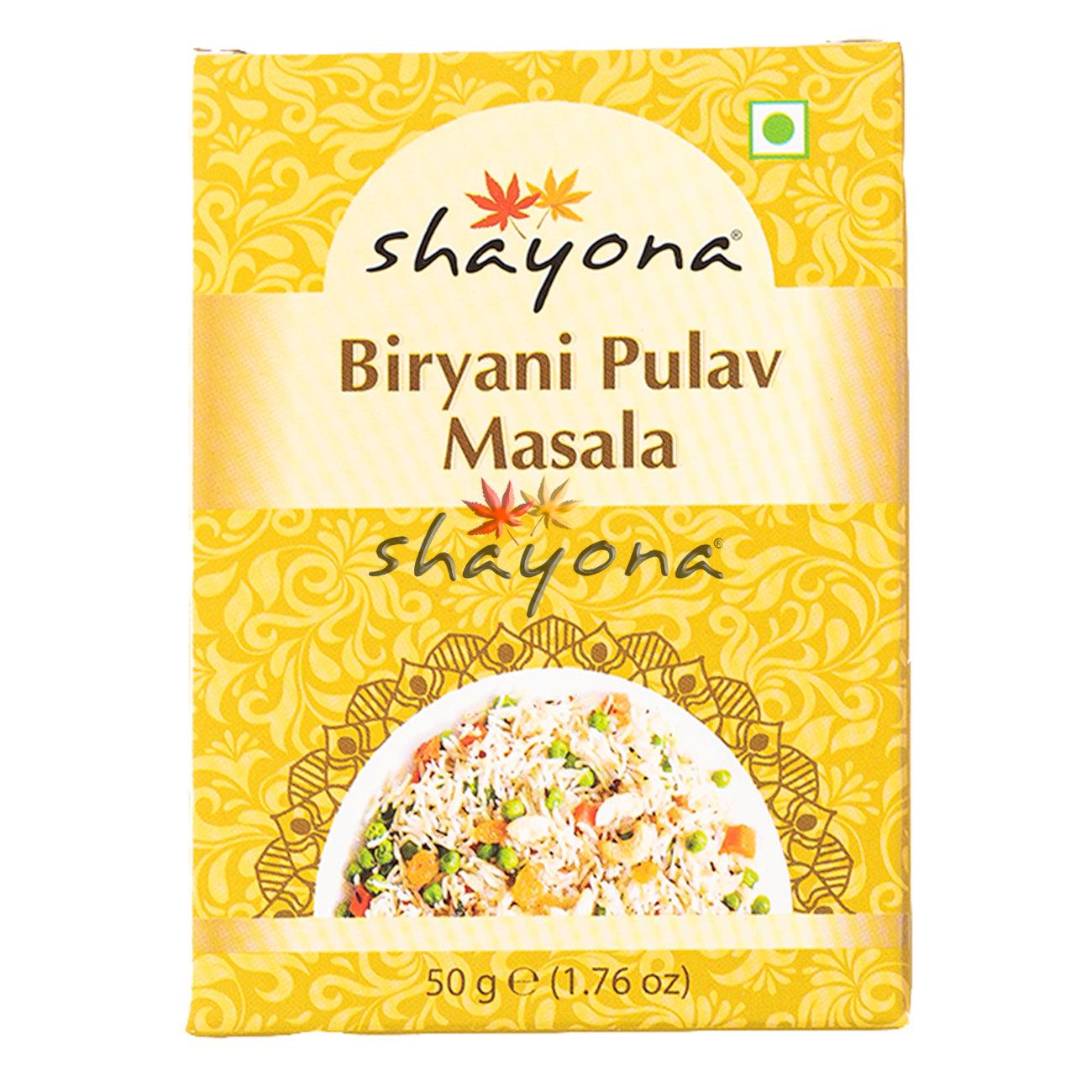 Shayona Biryani Pulav Masala - Shayona UK