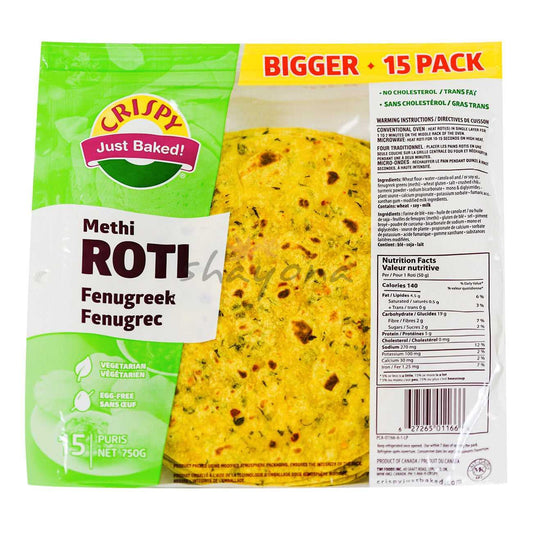 Crispy Roti Methi