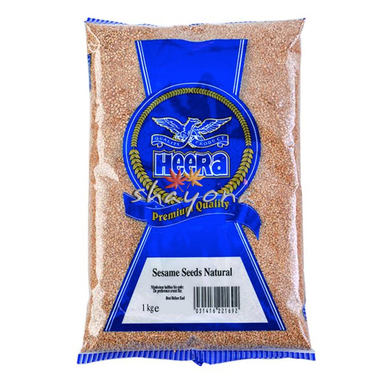 Heera Sesame Seeds Natural - Shayona UK