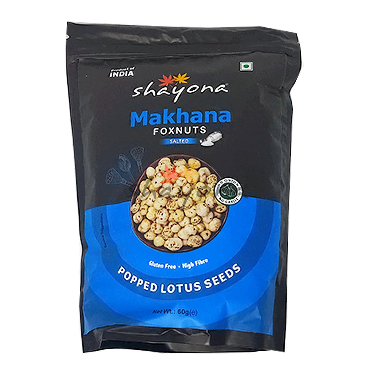 Shayona Makhana Foxnuts - Salted - Shayona UK