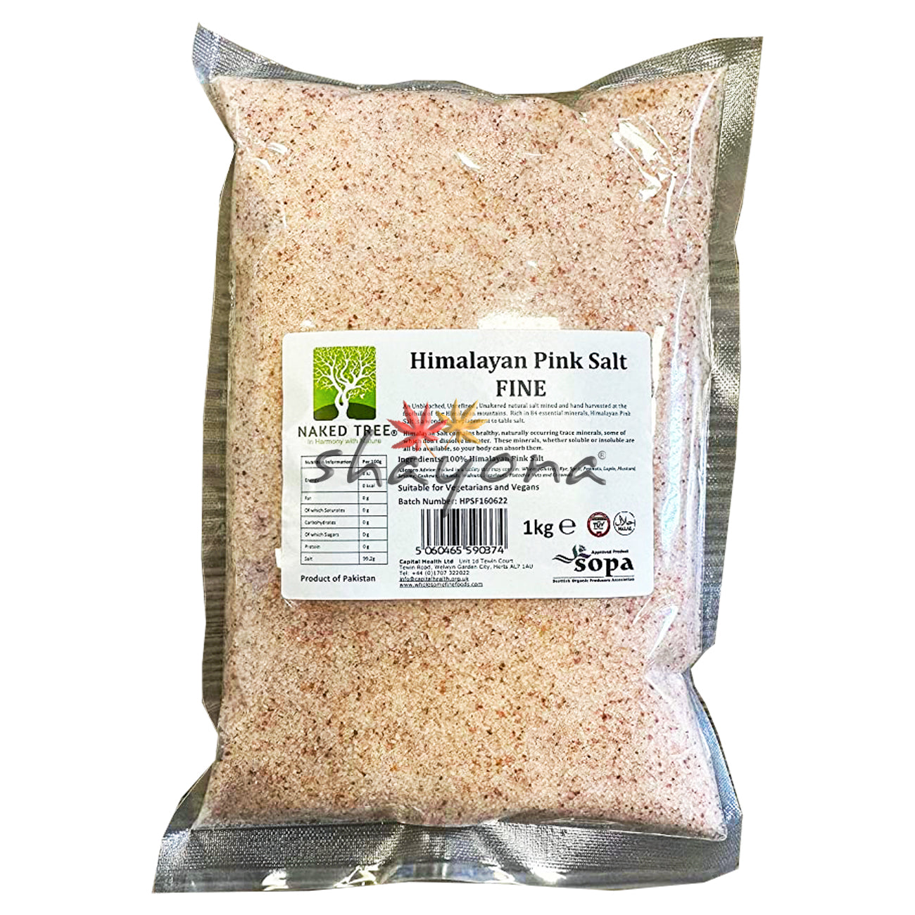 Naked Tree Himalayan Pink Salt Fine