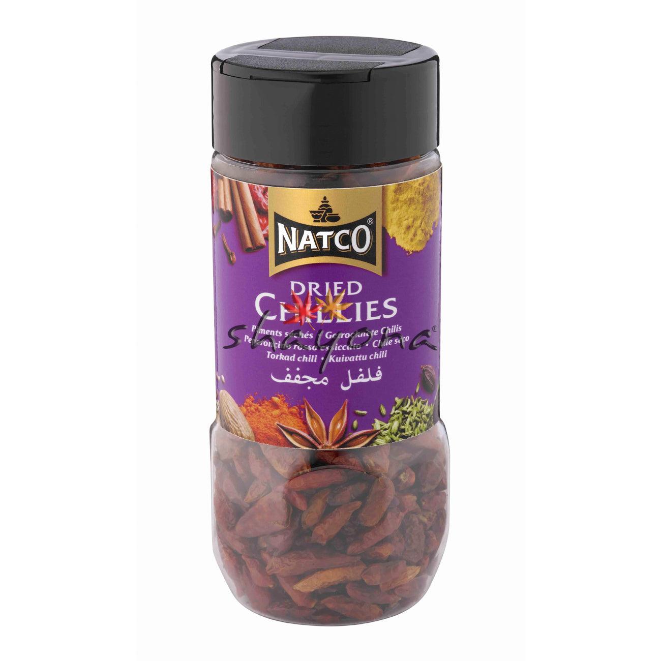 Natco Dried Birds Eye Chilli - Shayona UK