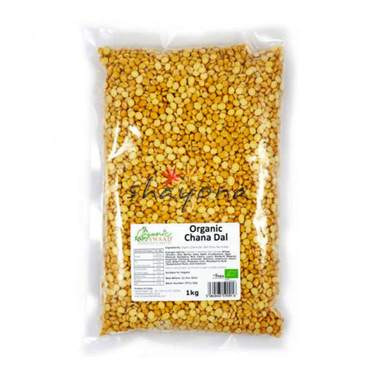 Organic Swaad Organic Chana Dal - Shayona UK