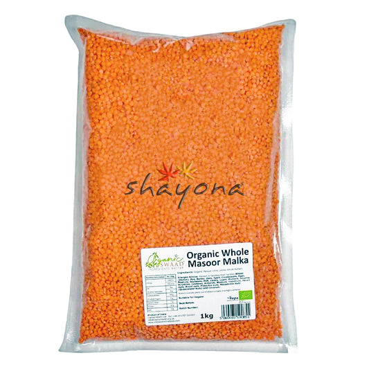 Organic Swaad Organic Whole Masoor Malka