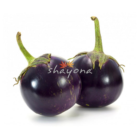 Small Round Aubergine - 500g
