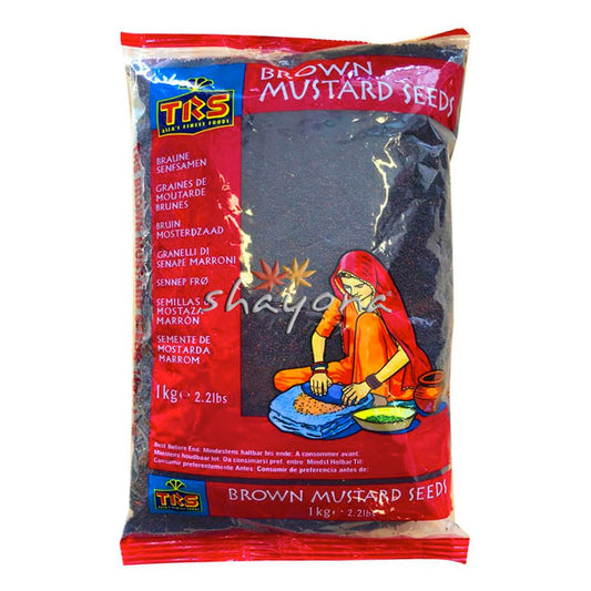 TRS Brown Mustard Seeds - Shayona UK