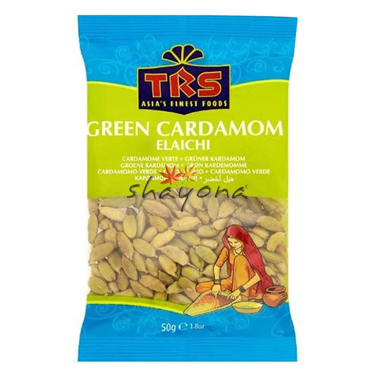 TRS Green Cardamom Elaichi - Shayona UK