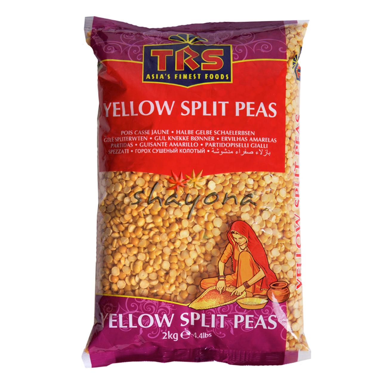 TRS Yellow Split Peas - Shayona UK