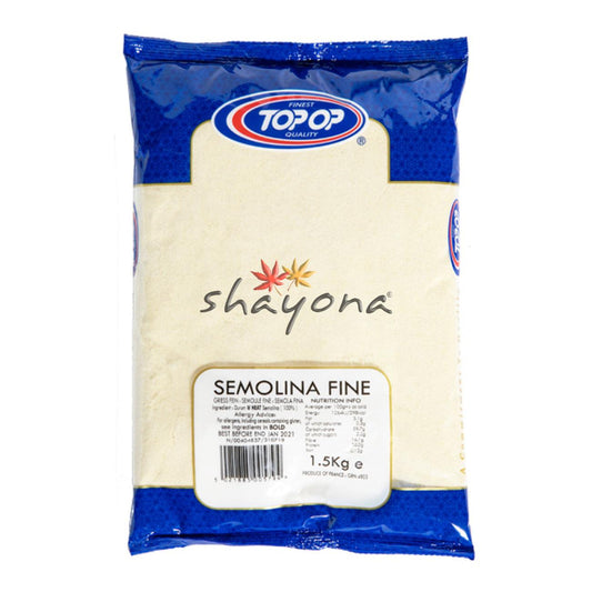 TopOp Semolina Fine - Shayona UK
