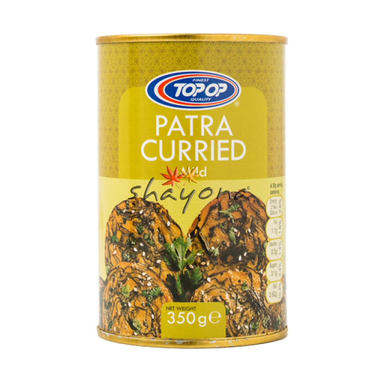 TopOp Curried Patra Mlid - Shayona UK