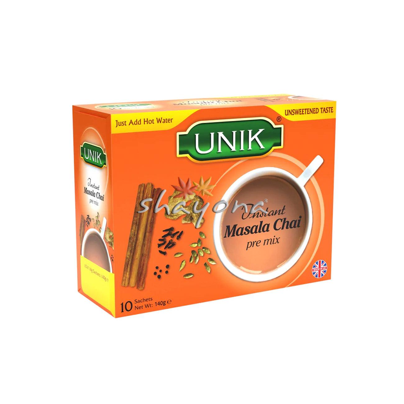 UNIK Instant Masala Chai Unsweetened - Shayona UK