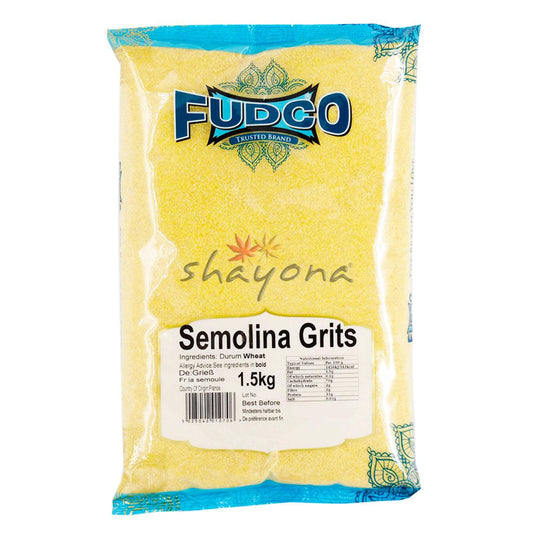 Fudco Semolina Grits - Shayona UK
